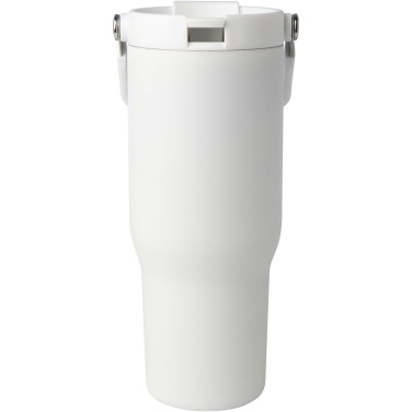 Logo trade promotional merchandise image of: Bronx 900 ml RCS recycled stainless steel copper vacuum insulated tumbler with dual function lid