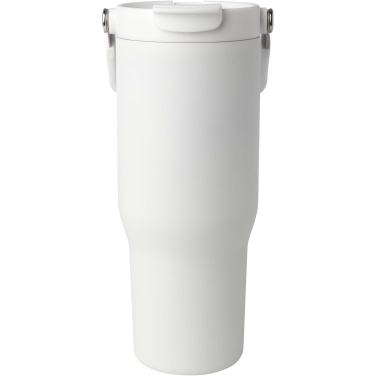 Logo trade promotional items image of: Bronx 900 ml RCS recycled stainless steel copper vacuum insulated tumbler with dual function lid