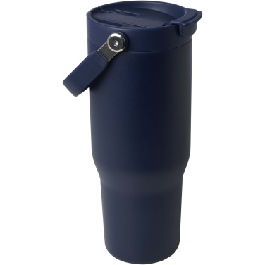Logo trade corporate gifts picture of: Bronx 900 ml RCS recycled stainless steel copper vacuum insulated tumbler with dual function lid