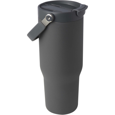 Logo trade promotional giveaway photo of: Bronx 900 ml RCS recycled stainless steel copper vacuum insulated tumbler with dual function lid