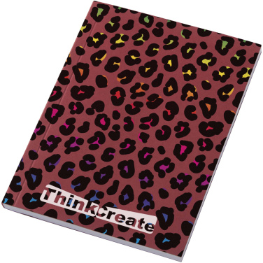 Logo trade promotional item photo of: Novella Austen A6 soft cover notebook - 50 sheets