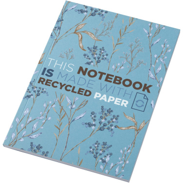 Logotrade business gift image of: Novella Austen A5 recycled soft cover notebook - 50 sheets