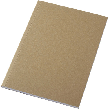 Logotrade promotional items photo of: Novella Austen A5 recycled soft cover kraft notebook - 50 sheets 