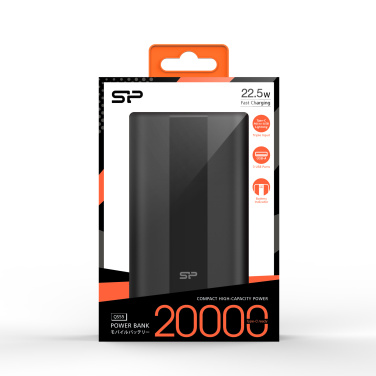 Logo trade promotional merchandise picture of: POWER BANK SILICON POWER QP55 10000 MAH
