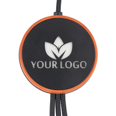 Logo trade promotional item photo of: Big cable 4in1 with illuminated logo - i5w
