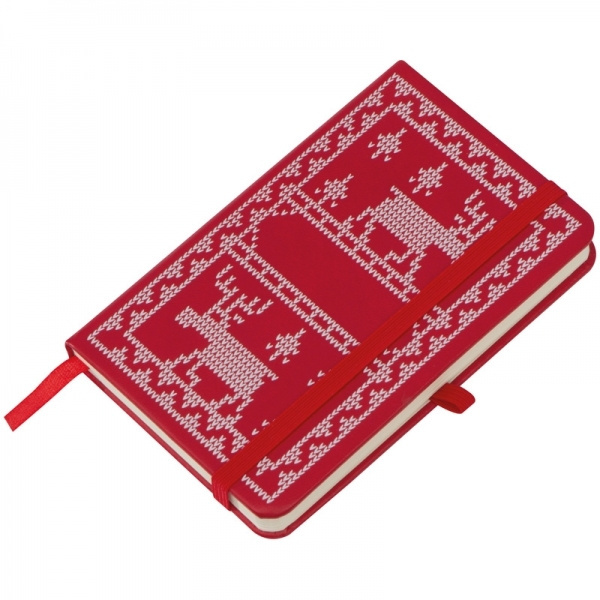 Logotrade promotional item picture of: A6 Notebook with Christmas design