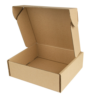 Logo trade promotional merchandise photo of: Cardboard box - 22 x 20 x 7 cm