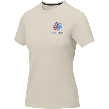 Logo trade promotional giveaways image of: Nanaimo short sleeve women's t-shirt