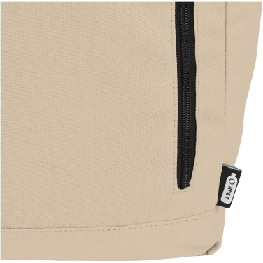 Logotrade advertising products photo of: Byron 15.6" GRS RPET roll-top backpack 18L