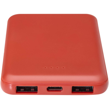 Logo trade promotional giveaway photo of: Asama 5000 mAh Type-C recycled plastic power bank