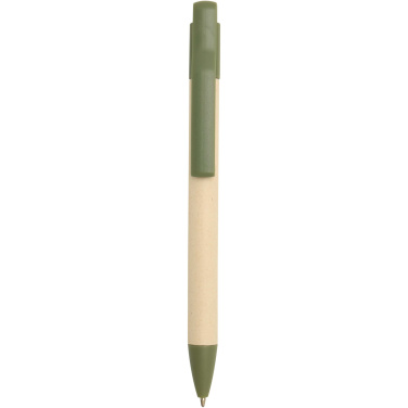 Logotrade corporate gift image of: Liliana sugarcane paper ballpoint pen (blue ink)