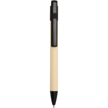 Logotrade promotional merchandise picture of: Liliana sugarcane paper ballpoint pen (blue ink)