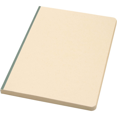 Logotrade promotional item image of: Liliana A5 sugarcane and RPET soft cover notebook