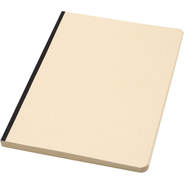 Logo trade promotional product photo of: Liliana A5 sugarcane and RPET soft cover notebook