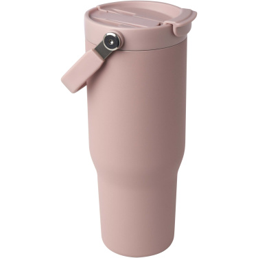 Logotrade corporate gift picture of: Bronx 900 ml RCS recycled stainless steel copper vacuum insulated tumbler with dual function lid