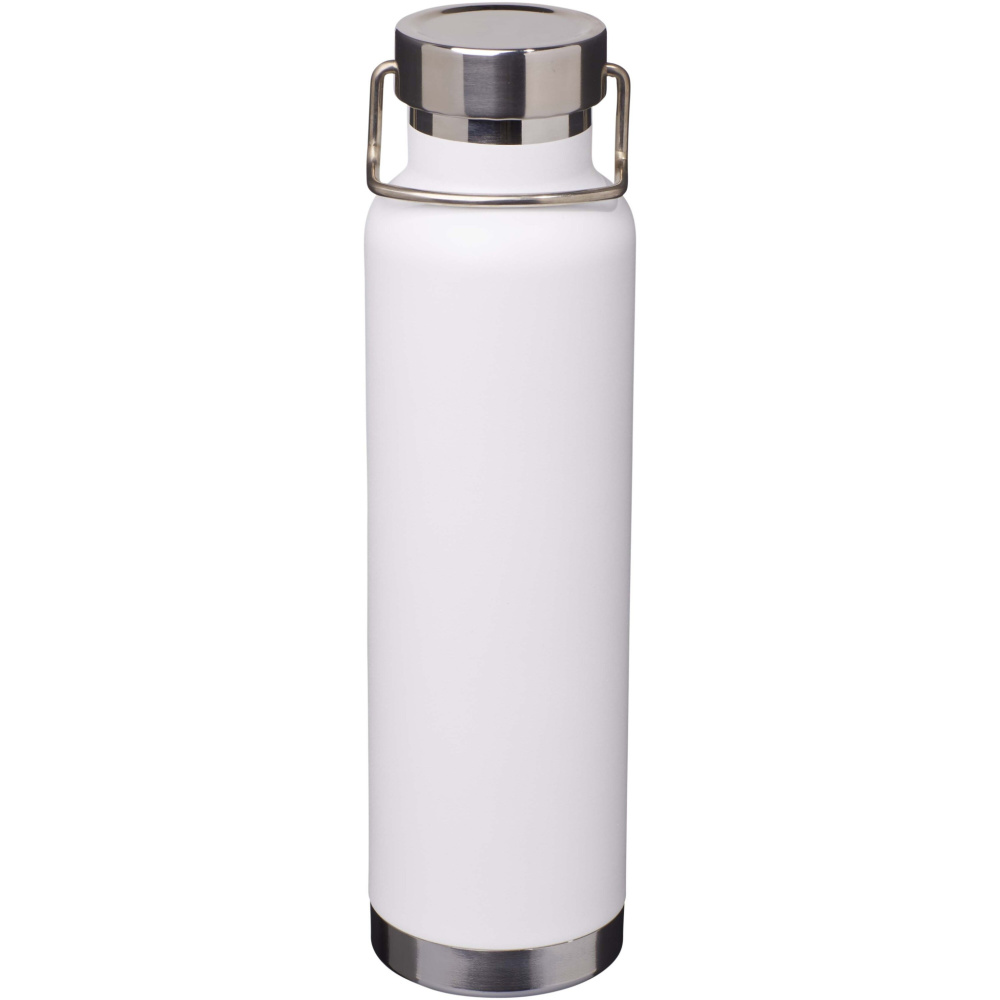 Logo trade promotional giveaway photo of: Thor 650 ml RCS recycled stainless steel copper vacuum insulated water bottle