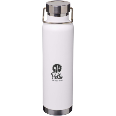 Logo trade promotional gifts image of: Thor 650 ml RCS recycled stainless steel copper vacuum insulated water bottle