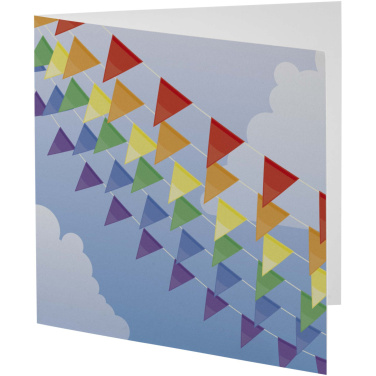 Logo trade advertising products image of: Herald square greeting card
