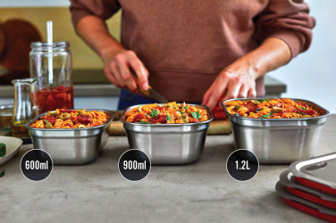 Logo trade advertising products picture of: Black+Blum Mealprep Box 3pcs Set Small, Medium, Large