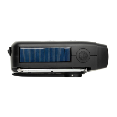 Logo trade business gift photo of: RescueWave RCS recycled plastic emergency radio