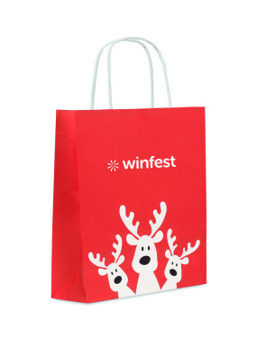 Logo trade promotional gifts image of: Gift paper bag small