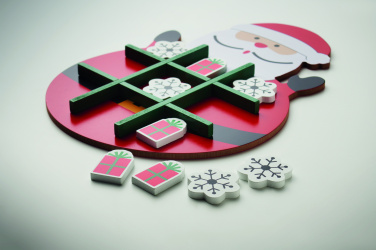 Logotrade corporate gift image of: Christmas wooden tic tac toe