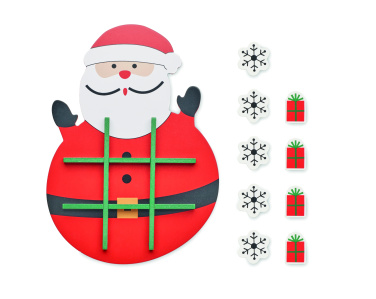 Logotrade corporate gift image of: Christmas wooden tic tac toe