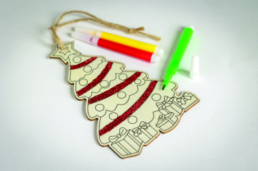 Logo trade promotional product photo of: Christmas tree ornament