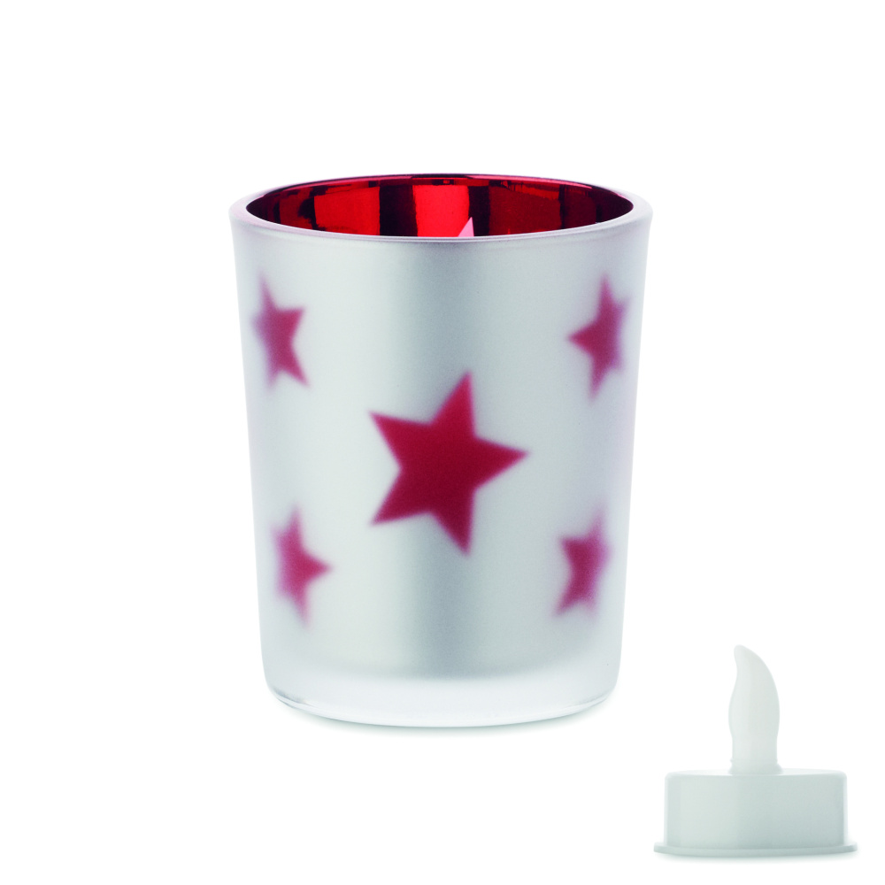 Logo trade corporate gifts image of: LED tea light candle