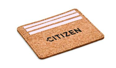 Logo trade promotional products picture of: Cork cardholder with RFID