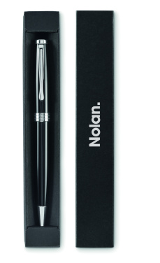 Logo trade promotional items image of: Twist ball pen in box