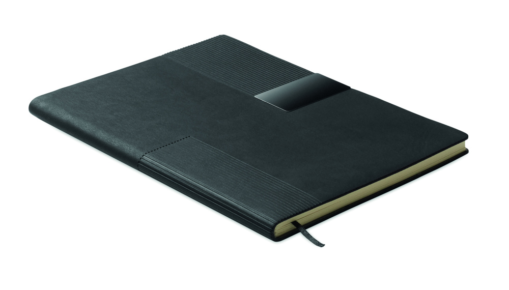 Logo trade promotional merchandise picture of: A5 PU notebook