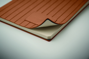 Logotrade promotional item image of: A5 notebook in smokey PU