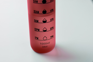 Logotrade promotional merchandise picture of: Sports water bottle RPET 1L