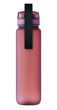 Logo trade promotional products image of: Sports water bottle RPET 1L