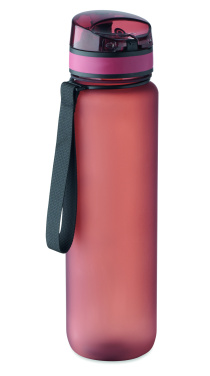 Logo trade promotional giveaway photo of: Sports water bottle RPET 1L