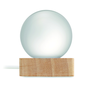 Logo trade corporate gift photo of: LED glass ball