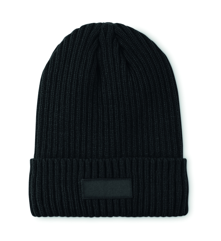 Logotrade advertising product picture of: 3M knitted beanie with cuff