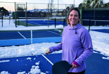 Logo trade corporate gift photo of: Pickle ball paddle set