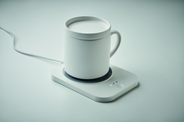 Logotrade promotional item picture of: Wireless charger mug warmer set