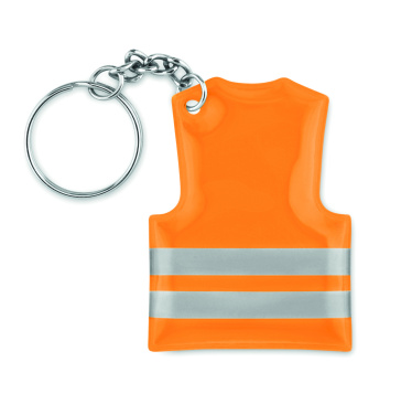 Logotrade business gift image of: Key ring with reflecting vest Jekabpils