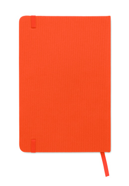 Logotrade promotional gift picture of: A5 RPET notebook 80 lined