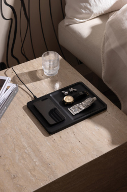 Logotrade advertising products photo of: VINGA Timo RCS desk charger and accessory tray