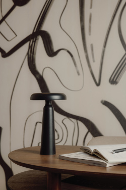 Logo trade promotional giveaway photo of: VINGA Avery RCS table lamp