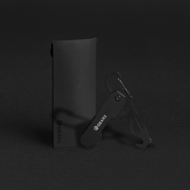 Logo trade advertising products image of: Gear X foldable EDC tool with carabiner and parcel cutter