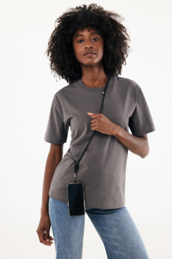 Logo trade corporate gift photo of: CarryLoop RCS recycled PET adjustable phone holder lanyard