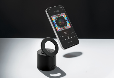 Logotrade promotional item picture of: Magpulse RCS recycled plastic 3W speaker w/magnetic holder