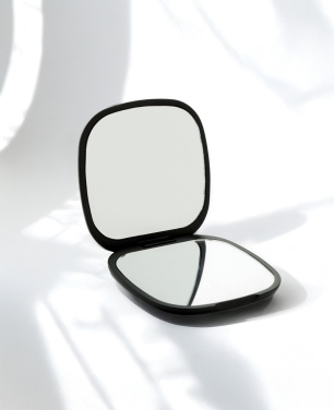 Logo trade advertising product photo of: Reflecta RCS recycled plastic make-up mirror