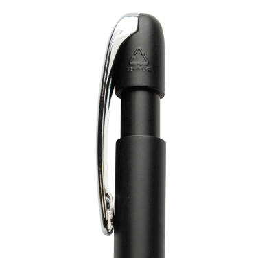 Logo trade advertising product photo of: Glide GRS certified R-ABS Metal Clip Pen