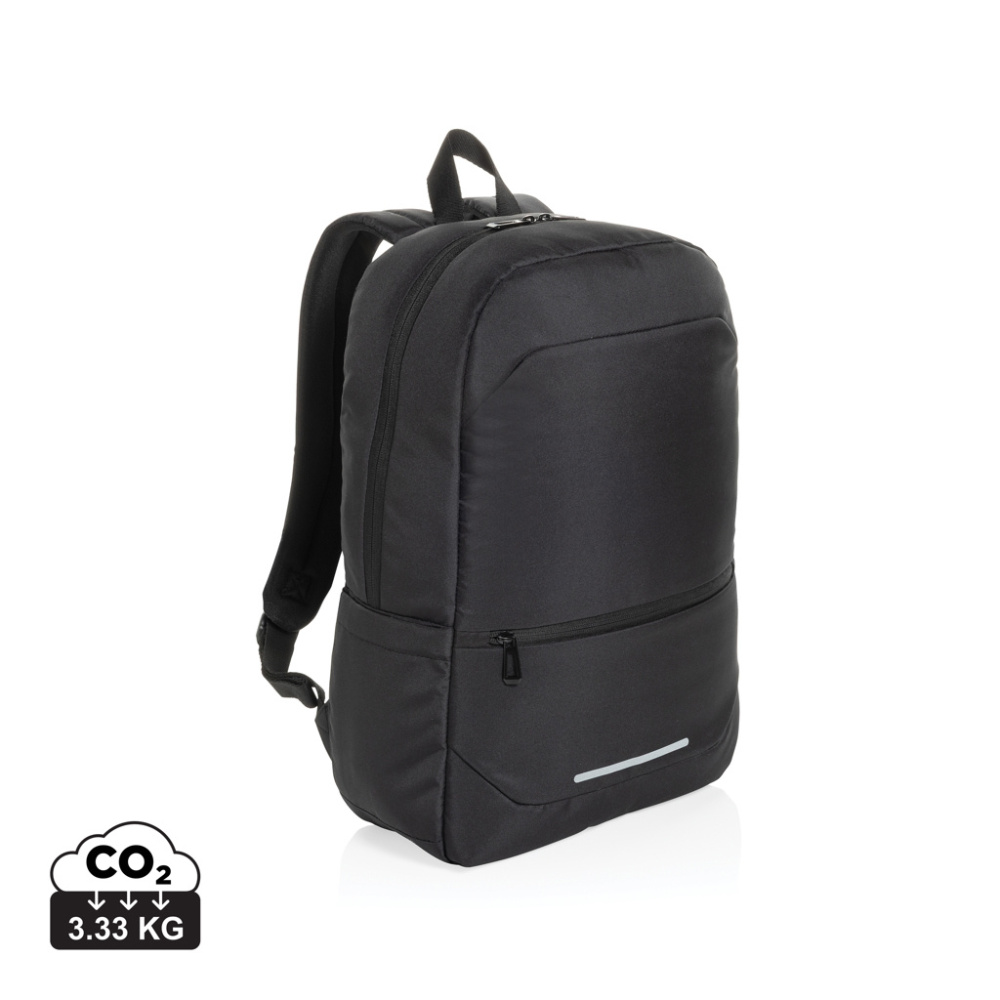Logo trade promotional products picture of: CityPack AWARE™ RPET Business 15.6 inch laptop backpack